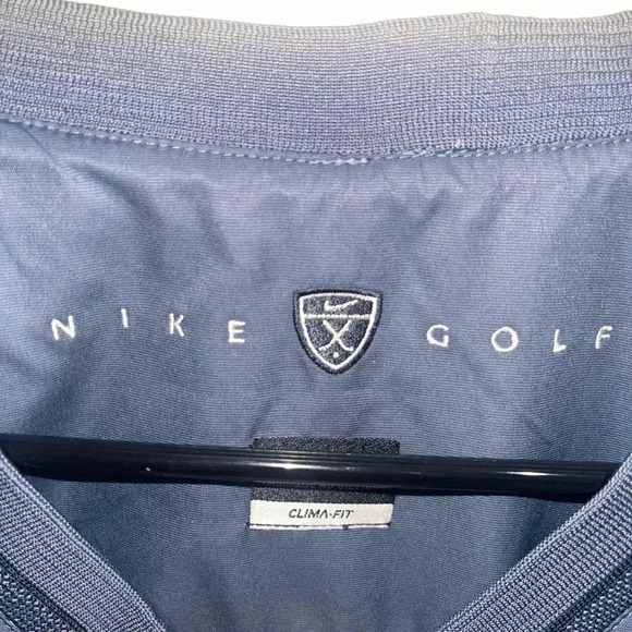 Nike clima fit mens half zip pullover with long sleeves-sz xxlg-gray - Picture 4 of 7